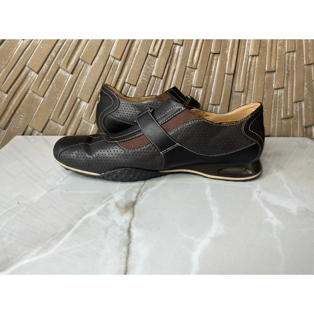 COLE HAAN N!ke Air C06080 Brown Leather Casual Shoes Mens Size US 9.5 M Sneakers